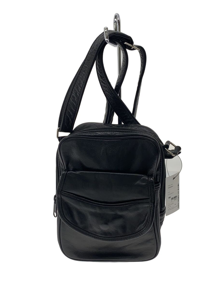 【中古】DAIRIKU◆ショルダーバッグ/レザー/BLK【バッグ】｜2ｎｄ STREET 店