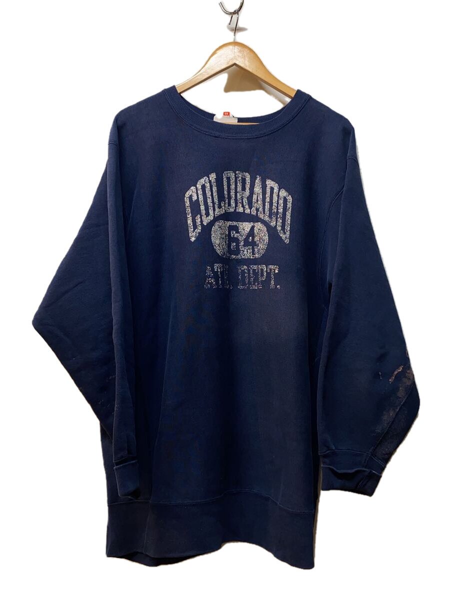 【中古】Champion◆80s/トリコタグ/2枚引き船/REVERSE WEAVE/COLORADO/宇宙カプセル3段単科大学/XXL【メンズウェア】