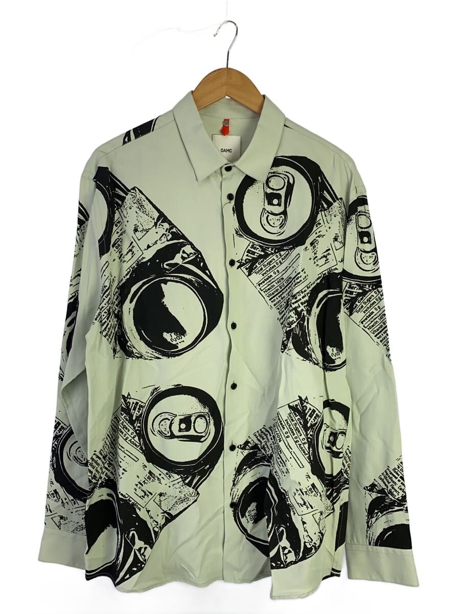 【中古】OAMC(OVER ALL MASTER CLOTH)◆長袖プルオーバー/L/--/GRN/OAMU602164【メンズウェア】
