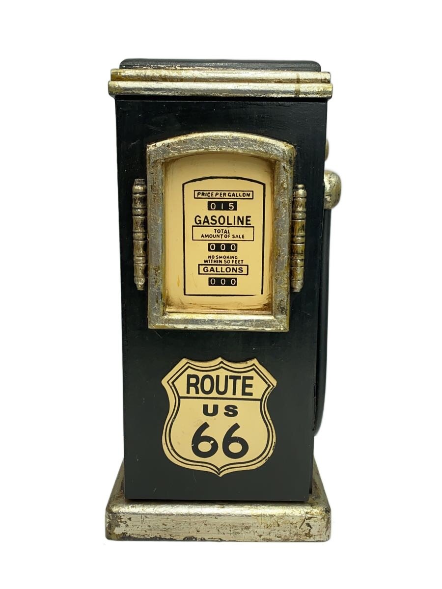 【中古】ルート66/ガスポンプ型ミニキャビネット/インテリア雑貨/BLK【インテリア小物・日用雑貨】