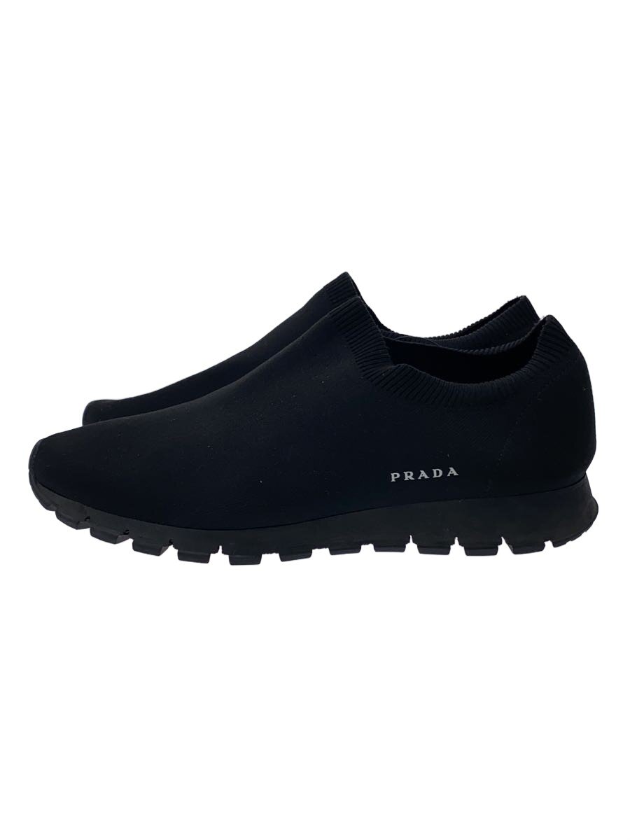 【中古】PRADA◆シューズ/US8/BLK【シューズ】