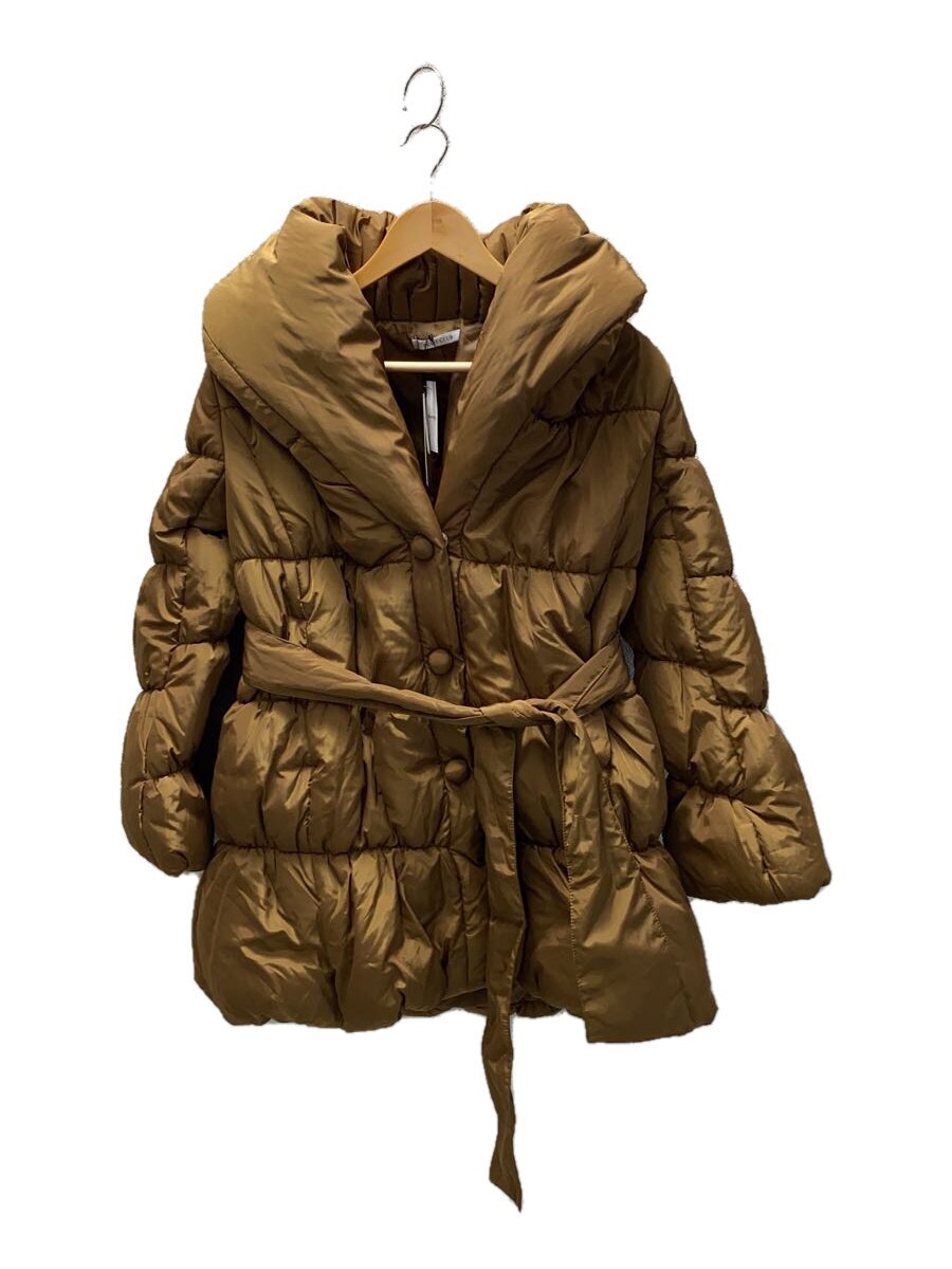 【中古】SCOT CLUB◆スコット野球クラブ/厚地の外套/M/ポリエステル/BRW【レディース御召しもの】