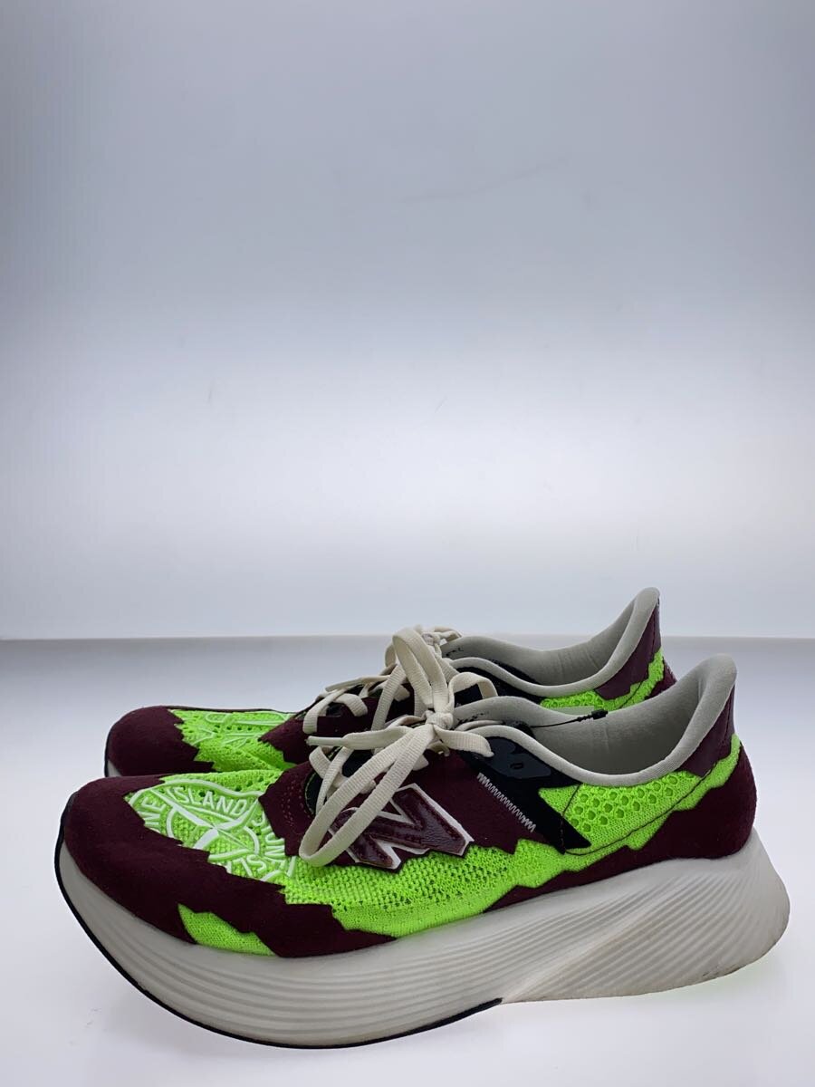 【中古】NEW BALANCE◆22ss/×STONE ISLAND/MSRCELSO Burgundy スニーカー/26糎/MSRCELSO【シューズ】