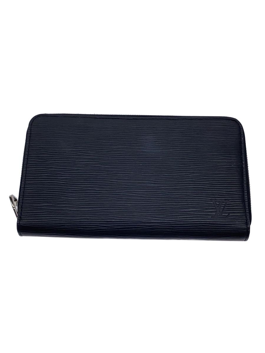 【中古】LOUIS VUITTON◆長財布/レザー/BLK/メンズ/M63852【服飾雑貨他】