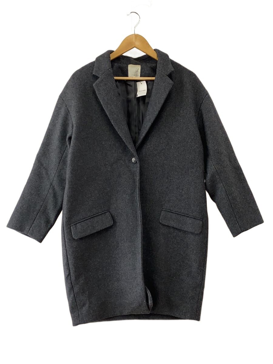 【中古】TODAYFUL◆コート/38/ウール/GRY/無地【メンズウェア】|2nd STREET 店