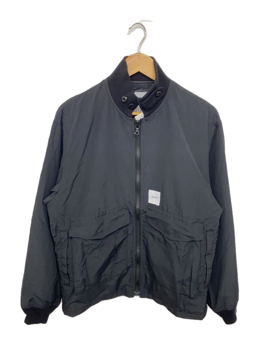 【中古】WTAPS◆24AW/WFS JACKET/ナイロンジャケット/1/ナイロン/ブラック/242TQDT-JKM04//【メンズウェア】|2nd STREET 店