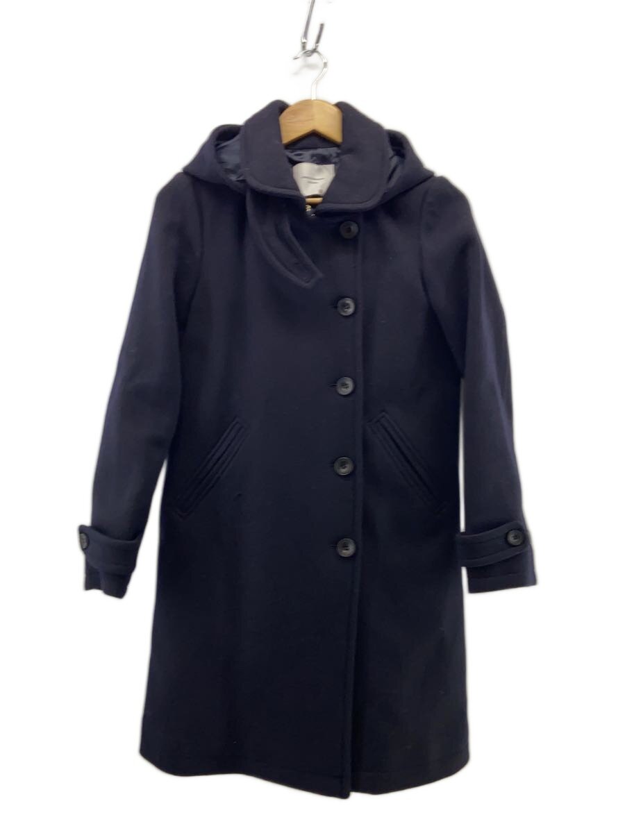 【中古】URBAN RESEARCH◆厚地の外套/38/羊毛/NVY/DR97-27M710【レディースお召しもの】