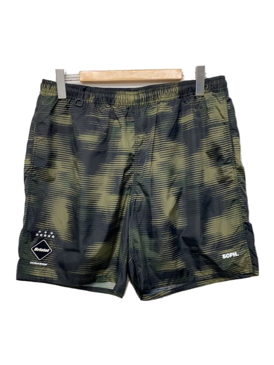 【中古】F.C.R.B.(F.C.Real Bristol)◆SPEED CAMO EASY SHORTS/XL/ナイロン/マルチ色つや/間鴨フラ/FCRB-250028//【メンズウェア】