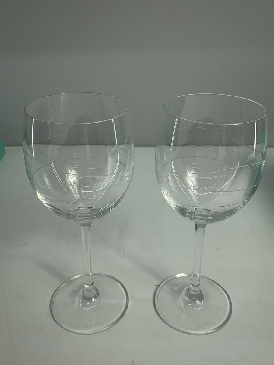 【中古】TIFFANY\u0026Co.◆ティファニー/グラス/2点セット/CLR【キッチン用品】