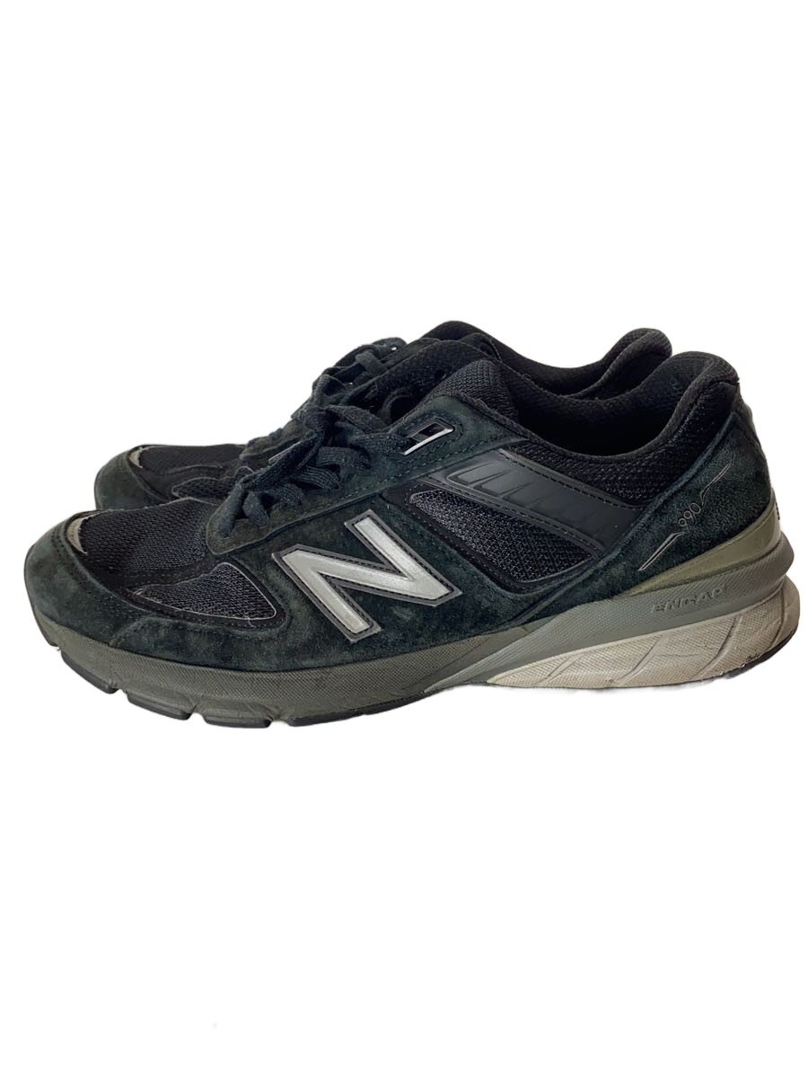 【中古】NEW BALANCE◆M990BK5/MADE IN USA製/ブラック/28cm/BLK/スウェード【シューズ】｜2ｎｄ STREET 店