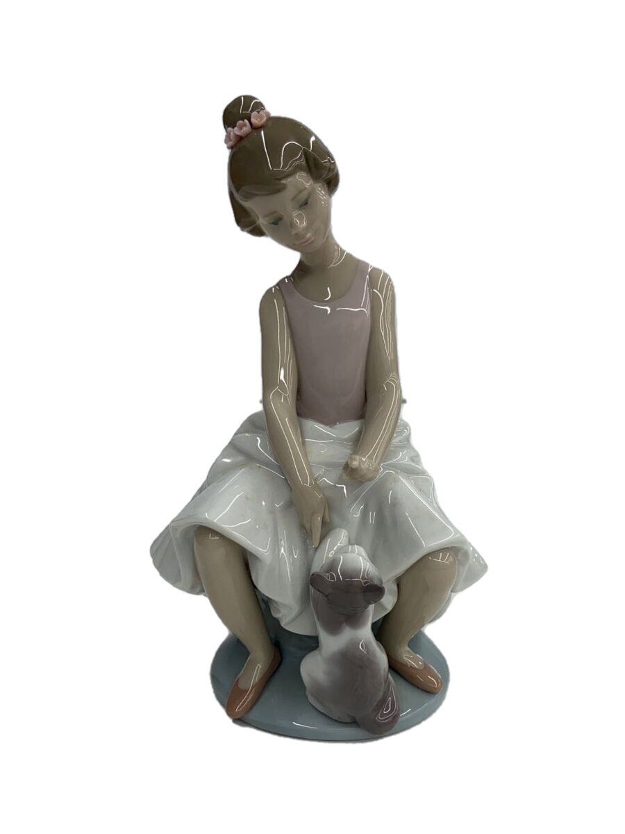 【中古】Lladro◆リヤドロ/リトル女性バレエダンサー【室内装飾小物・日用雑貨】