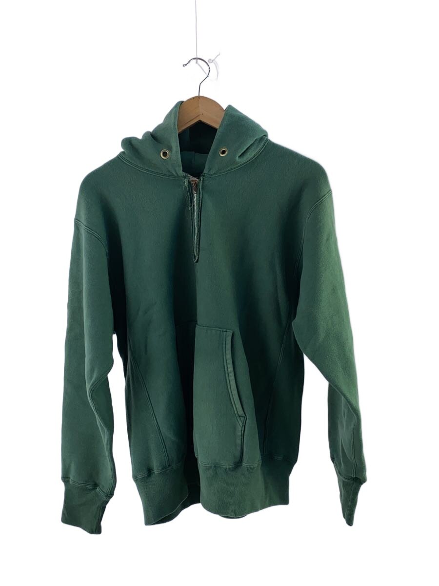 【中古】A.PRESSE◆Vintage Half Zip Sweat Hoodie/綿織物/GRN/24SAP-05-02K//【メンズウェア】