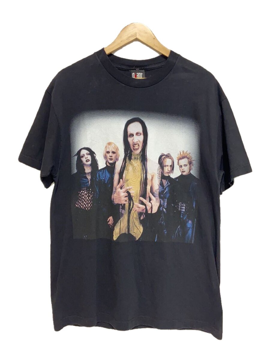 【中古】2000/MARILYN MANSON/GUNS GOD GOVERNMENT TOUR/Tシャツ/L/BLK//【メンズウェア】｜2ｎｄ STREET 店