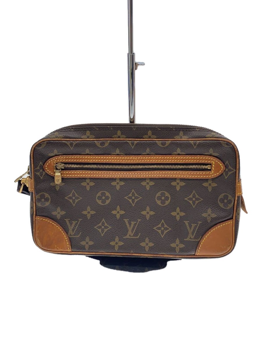【中古】LOUIS VUITTON◆マルリー・ドラゴンヌGM_モノグラム・キャンバス_BRW/PVC/BRW/総柄【バッグ】｜2ｎｄ STREET 店