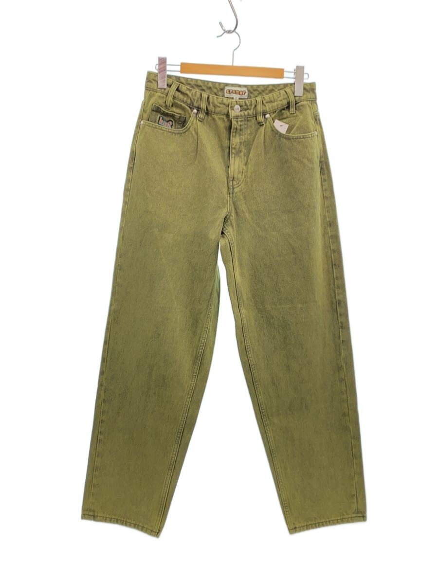 【中古】HUF◆下つ方/30/ジーンズ/KHK/PT00310【メンズウェア】