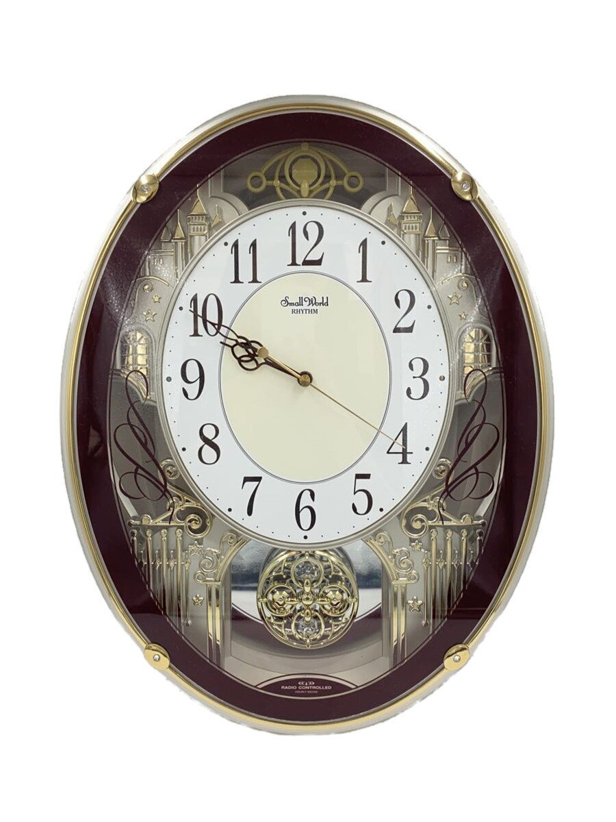 【中古】RHYTHM◆時計/電波時計/GLD/4MN523RH【インテリア小物・日用雑貨】 6,906円