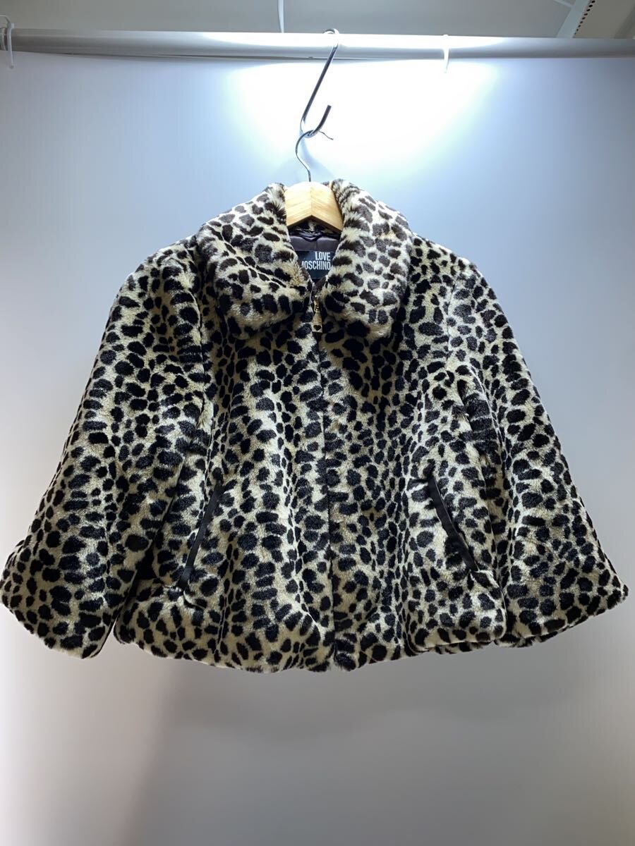 【中古】MOSCHINO◆ジャケット/36/--/BEG/アニマル【レディースウェア】｜2ｎｄ STREET 店