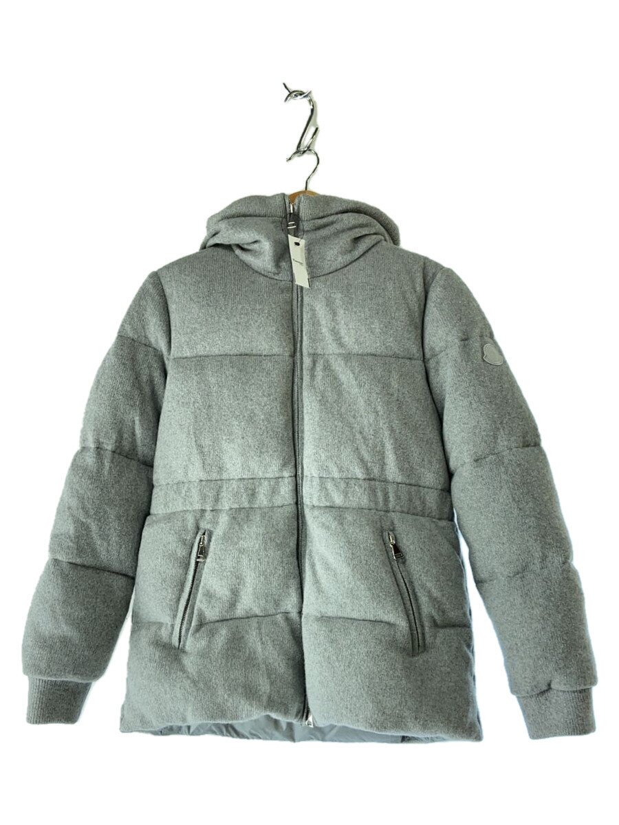 【中古】MONCLER◆Daval Short Down Jacket/落ち込む上衣/1/カシミヤ/薄墨色/H20931A00069【レディース御召しもの】
