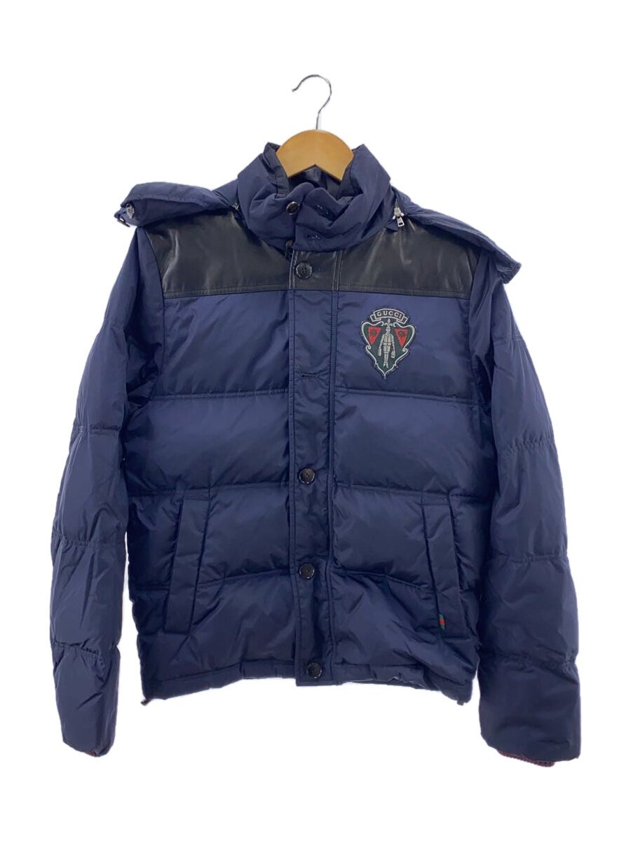 【中古】GUCCI◆落ちこむ上衣/44/ポリエステル/NVY/無地/343859 Z4196【メンズウェア】