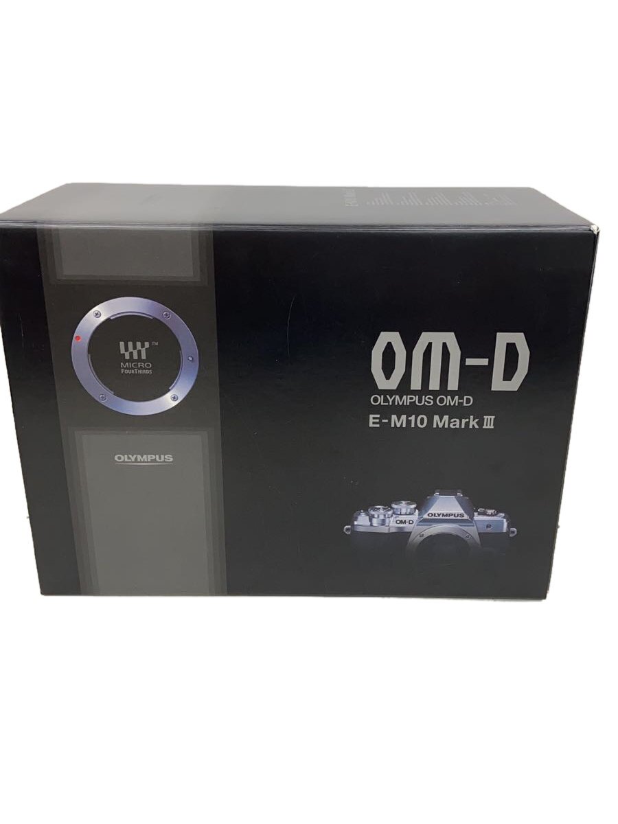 【中古】OLYMPUS◆デジタル一眼カメラ OM-D E-M10 Mark III EZダブルズームキット [シルバー]//【カメラ】