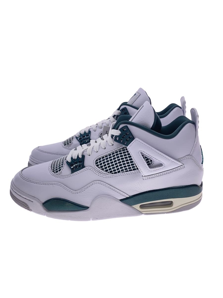 【中古】NIKE◆AIR JORDAN 4 RETRO_エア ジョーダン 4 レトロ/28.5cm/WHT【シューズ】｜2ｎｄ STREET 店