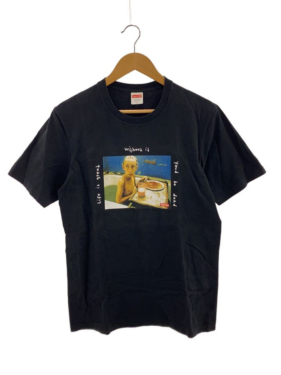 【中古】Supreme◆22SS/gummo bathtub tee/ティーシャツ/S/綿織物/BLK【メンズウェア】