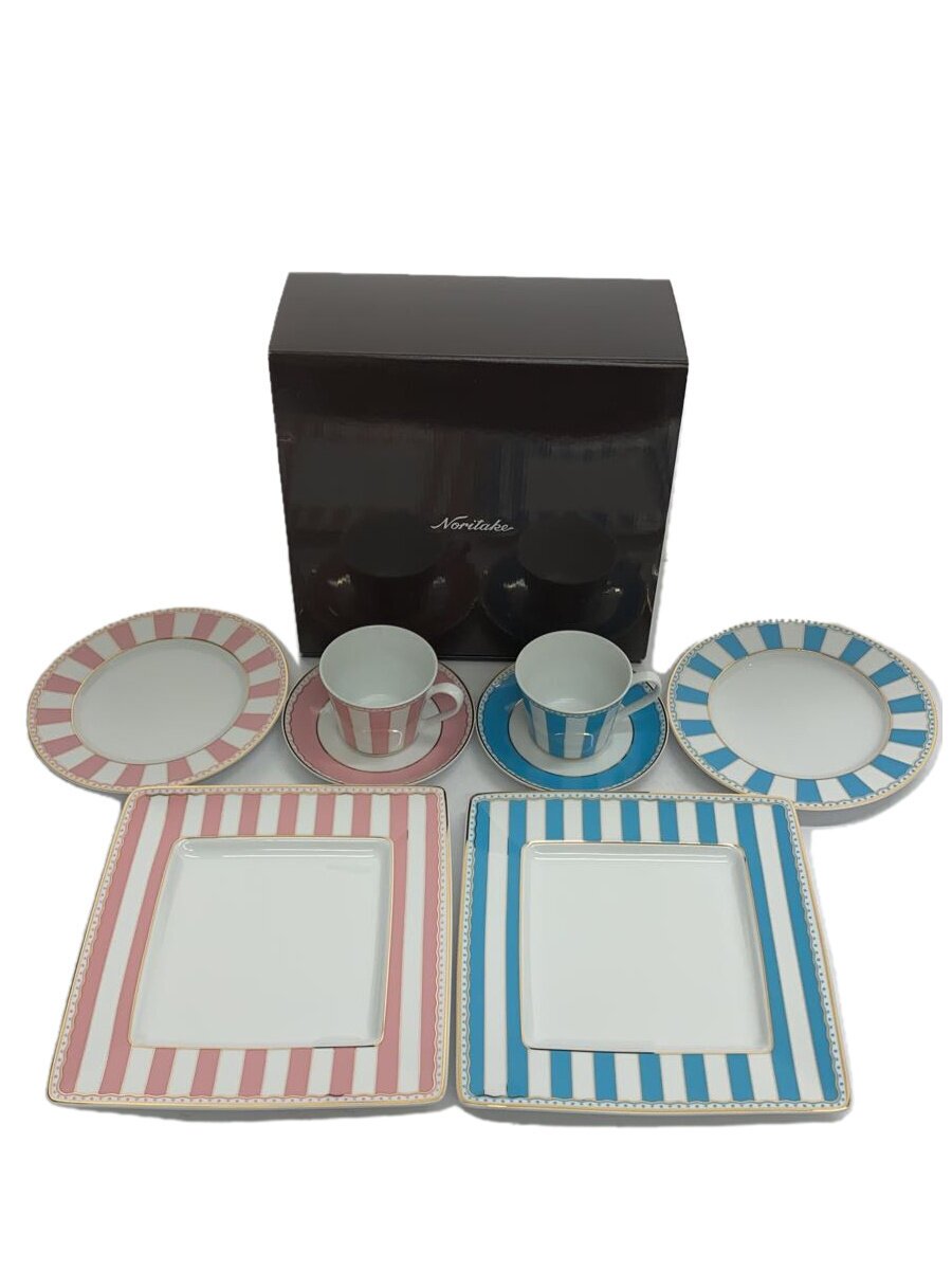 【中古】Noritake◆カップ&ソーサー/8点セット【キッチン用品】