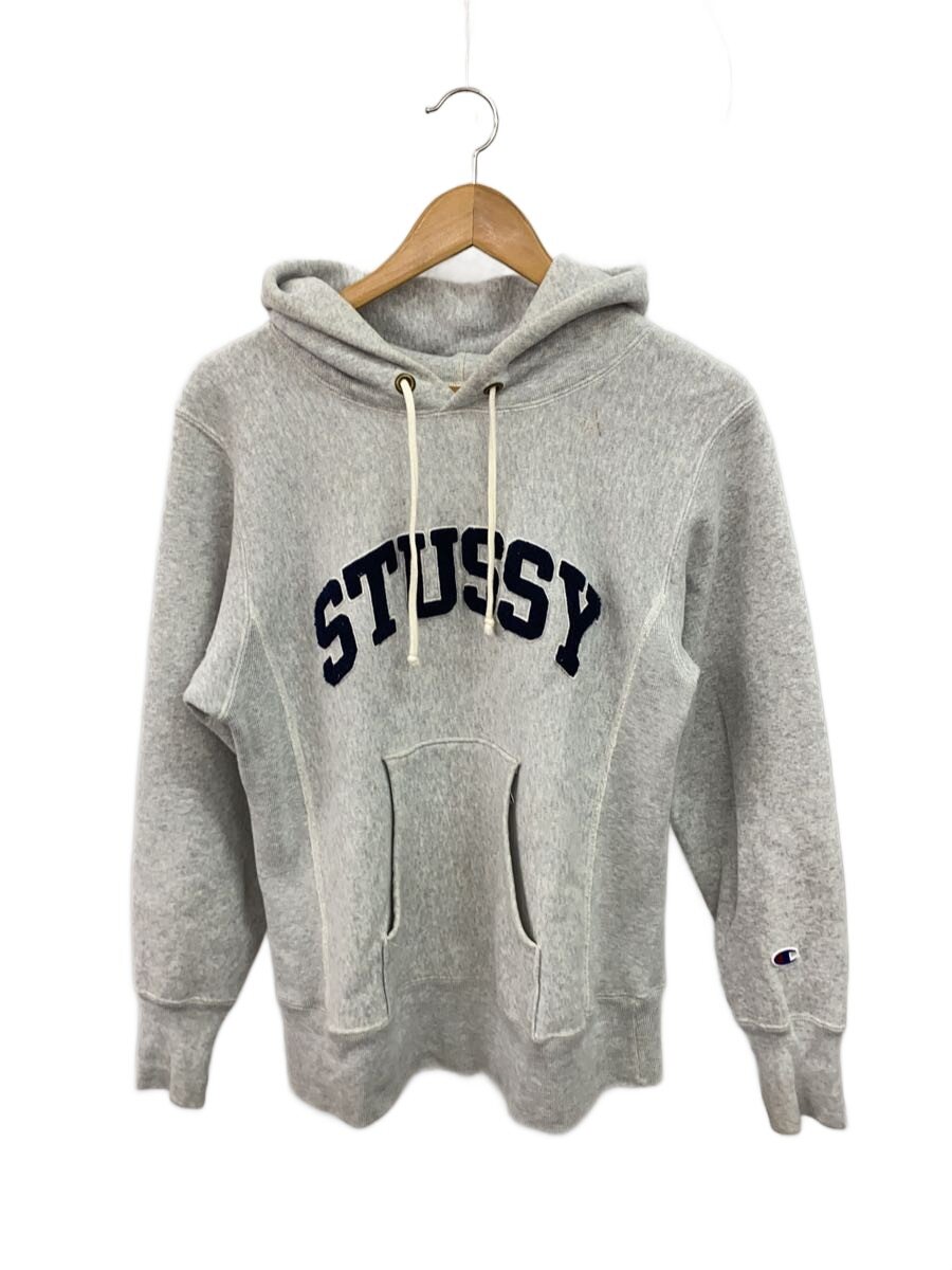 【中古】STUSSY◆パーカー/S/コットン/GRY/C8-J156【メンズウェア】｜2ｎｄ STREET 店