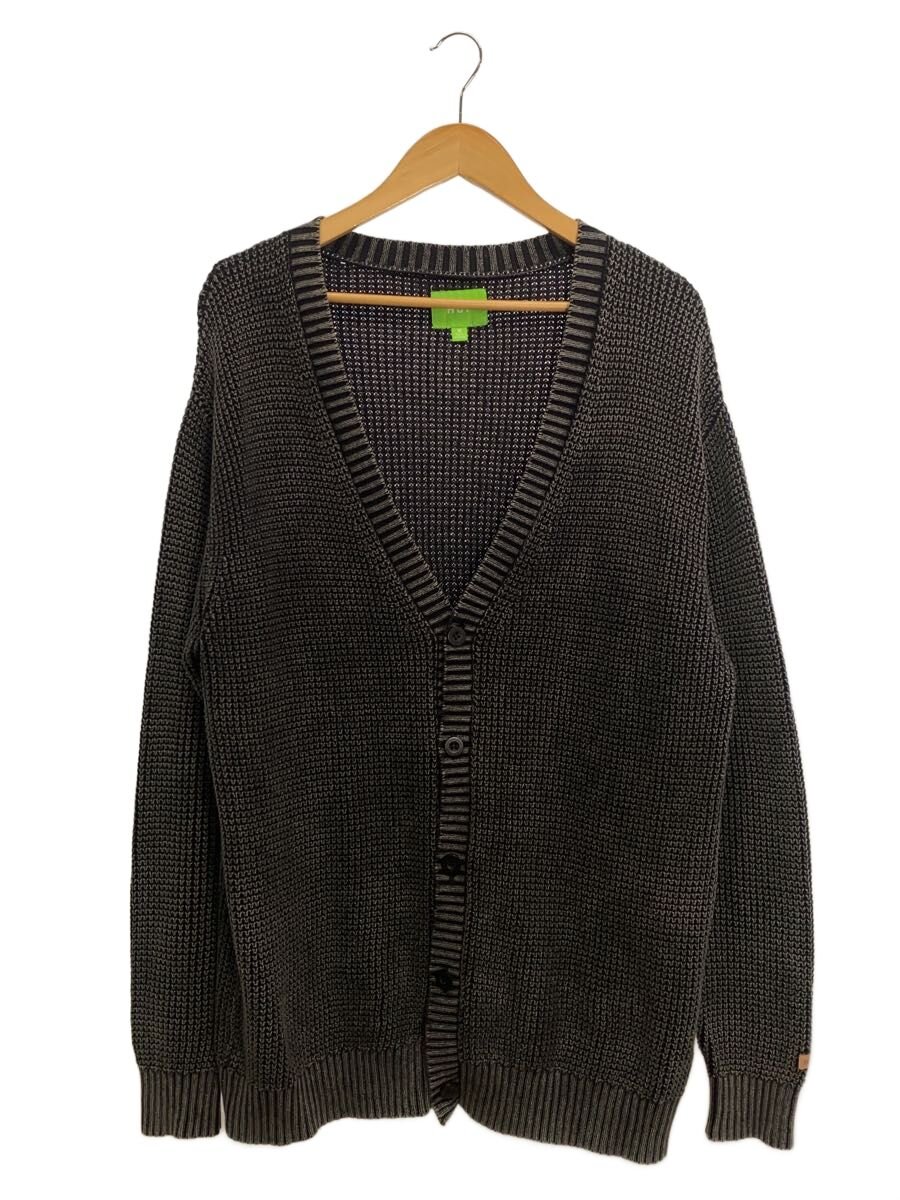 【中古】HUF◆ジレー(朦々たる)/M/綿織物/GRY【メンズウェア】
