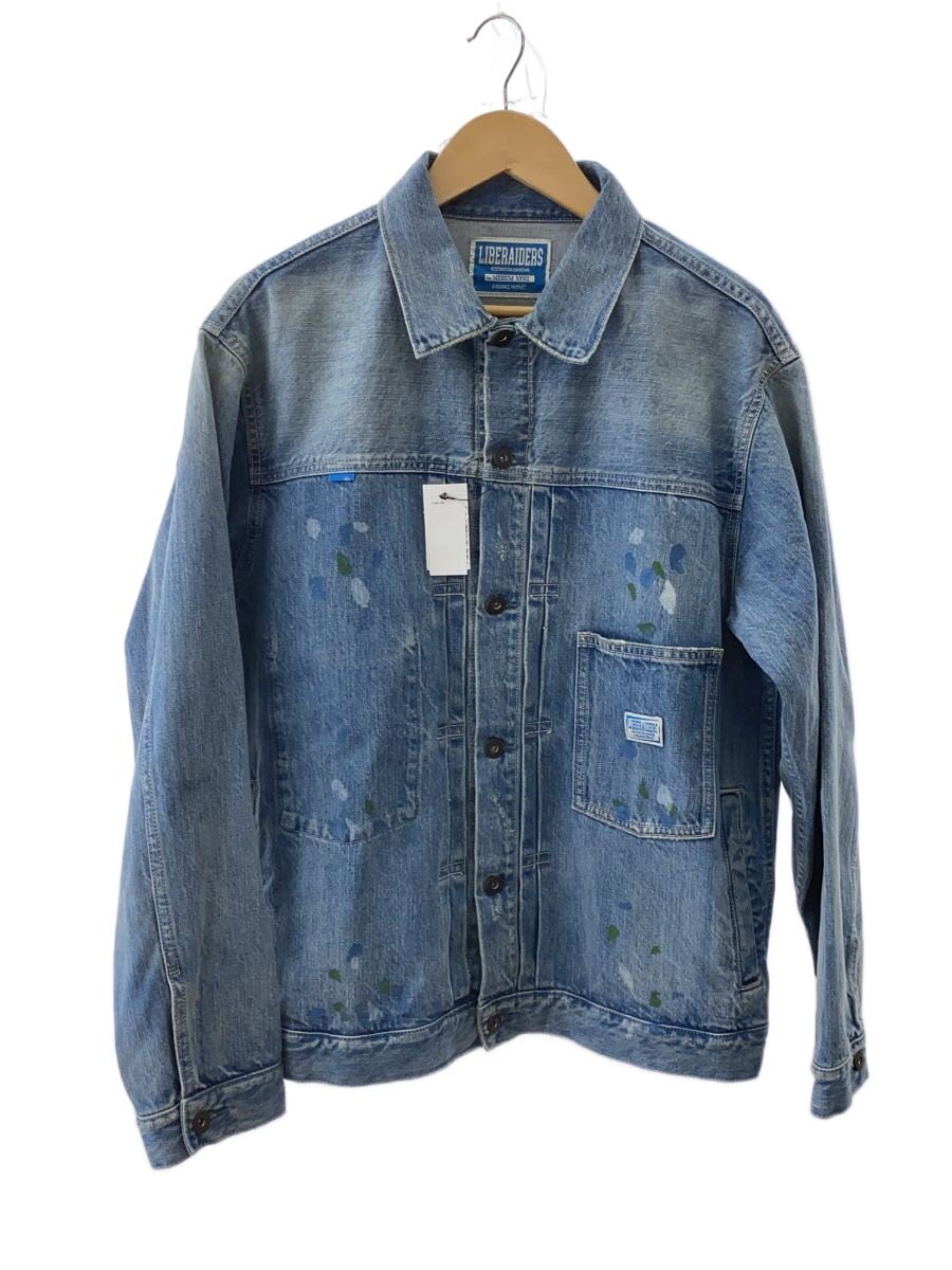 【中古】Liberaiders◆Gジャン/M/綿織物/BLU/780112403//【メンズウェア】