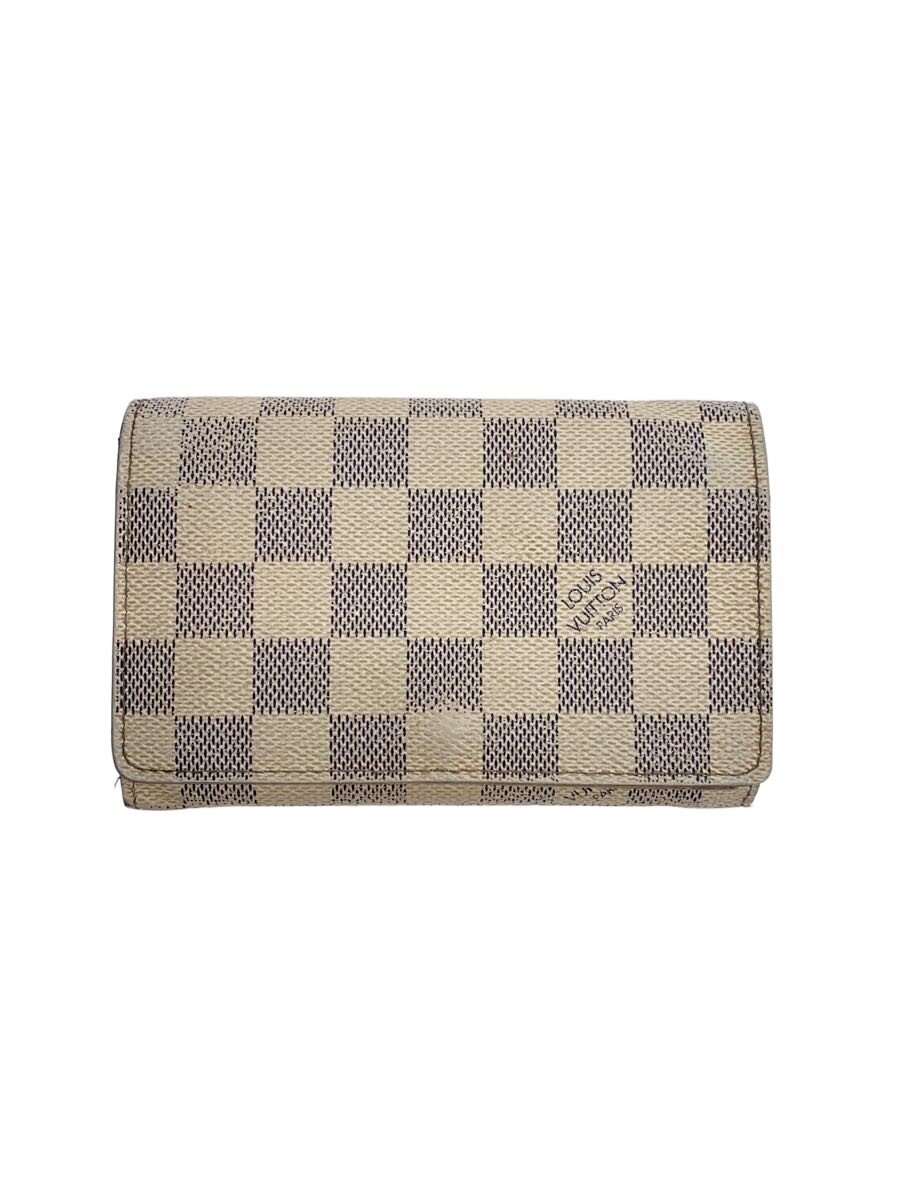 【中古】LOUIS VUITTON◆2つ折り財布/--/WHT/総柄/レディース/N61744【服飾雑貨他】