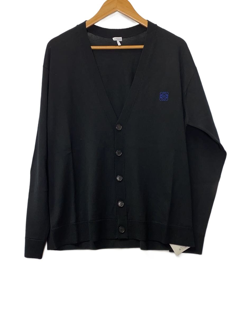 【中古】LOEWE◆ジレー(薄っぺら)/L/羊毛/BLK/無地/Q825Y16K05【メンズウェア】