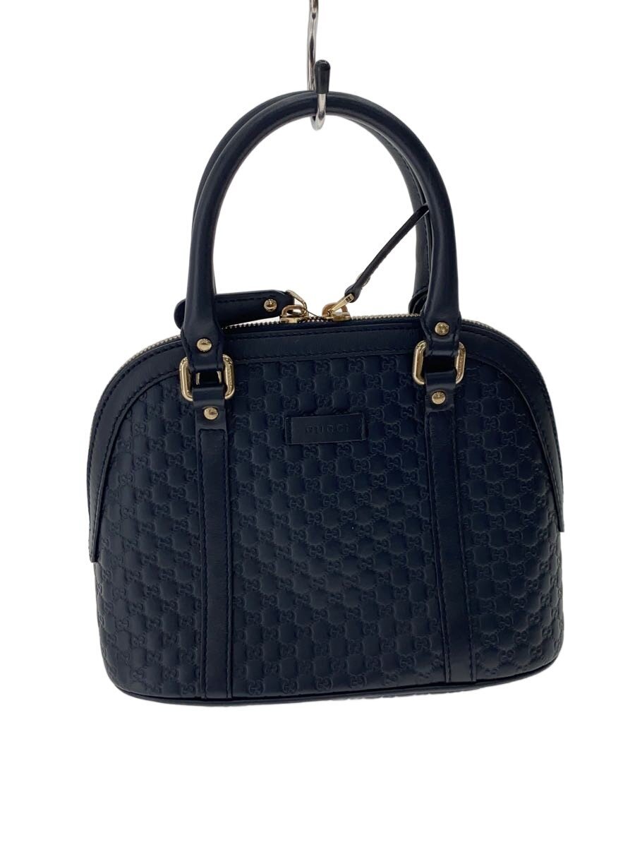 【中古】GUCCI◆ハンドバッグ/--/NVY/総柄/449654【バッグ】｜2ｎｄ STREET 店