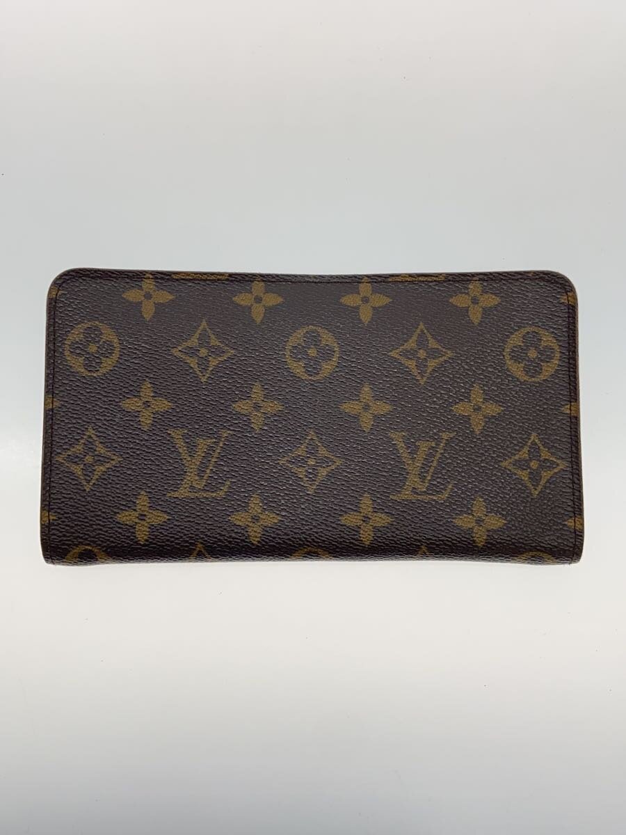 【中古】LOUIS VUITTON◆ポルト・モネ・ジップ_モノグラム・キャンバス_BRW/PVC/BRW/レディース【服飾雑貨他】｜2ｎｄ STREET 店
