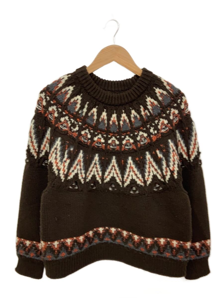 【中古】Coohem◆ニット・セーター(厚手)/M/ウール/BRW/11-244-020【レディースウェア】｜2ｎｄ STREET 店