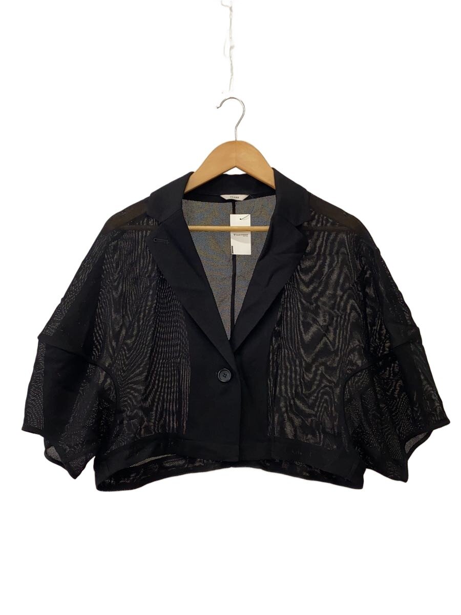 【中古】CLANE◆上衣/1/人絹/BLK/無地/16122-4272【レディースお召しもの】