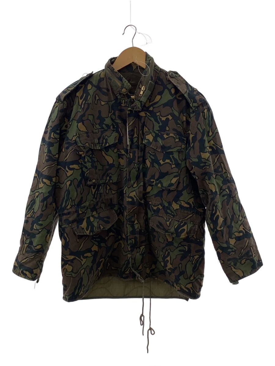 【中古】MILITARY◆ミリタリージャケット/M/ナイロン/カーキ/カモフラ【メンズウェア】|2nd STREET 店