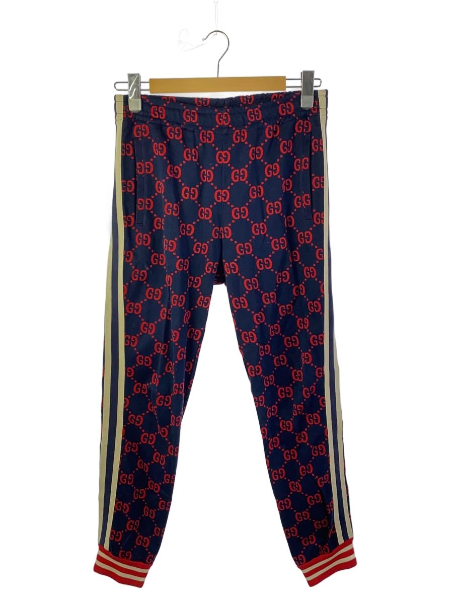 【中古】GUCCI◆下つ方/S/綿織物/NVY/総柄/496920-X9L13【メンズウェア】
