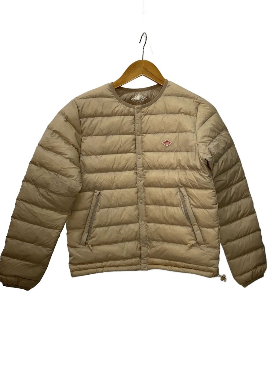 【中古】DANTON◆落ちこむ上衣/XS/ナイロン/ベージュ/KW22-113-02【レディース御召しもの】