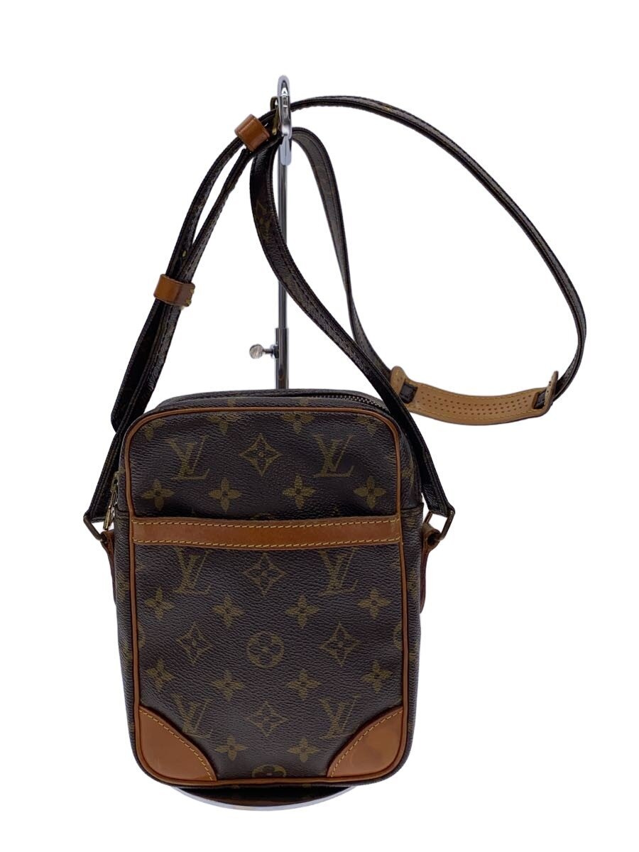 【中古】LOUIS VUITTON◆ダヌーブ_モノグラム・キャンバス/PVC/BRW/ショルダーバッグ【バッグ】|2nd STREET 店