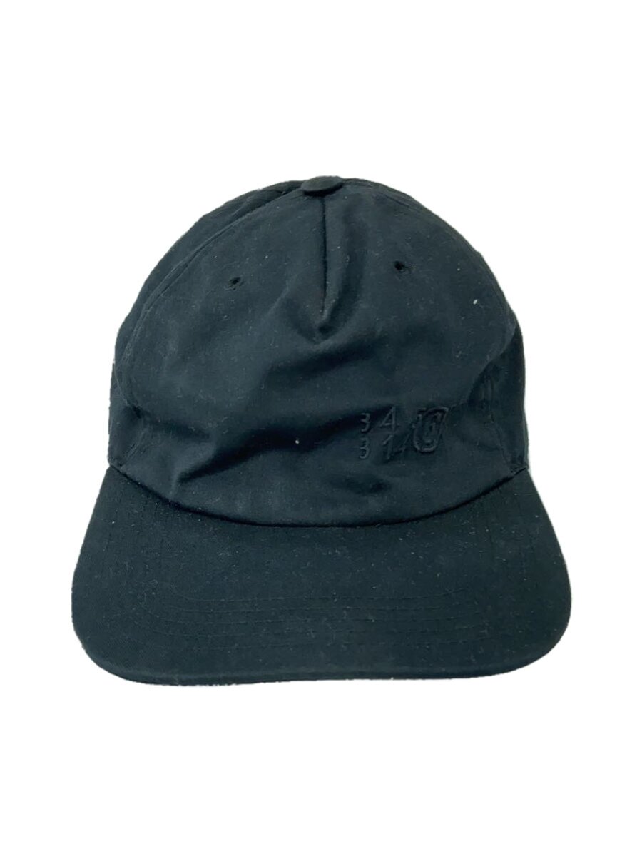 【中古】MM6◆野球鳥打ち帽/鳥打ち帽/FREE/BLK/メンズ/S52TC0037 S53813//【服飾雑貨他】