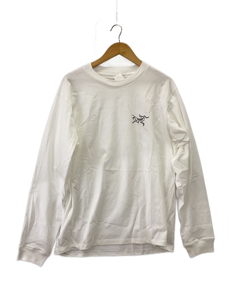 【中古】ARC’TERYX◆ティーシャツ/M/綿織物/WHT/X000009714//【メンズウェア】