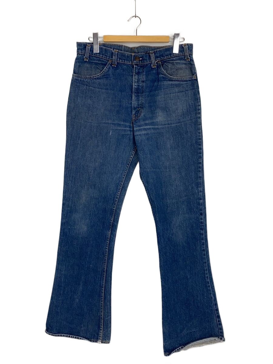 【中古】Levi’s◆ブーツカットパンツ/36/ジーンズ/インディゴ/646/70s/オレンジ色溜め桶/名取り草裏39【メンズウェア】