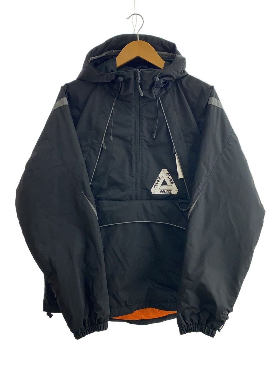 【中古】eYe COMME des GARCONS JUNYA WATANABE MAN◆Technical 1/2 Zip/ハーフジップジャケット/S/ポリエステル/黒いこと/WN-J919【メンズウェア】