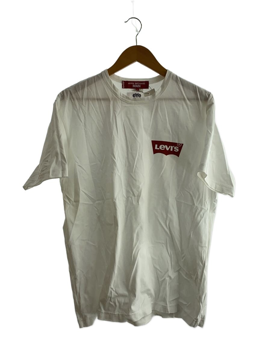 【中古】eYe JUNYA WATANABE MAN◆Tシャツ/L/コットン/WHT/WK-T911【メンズウェア】|2nd STREET 店
