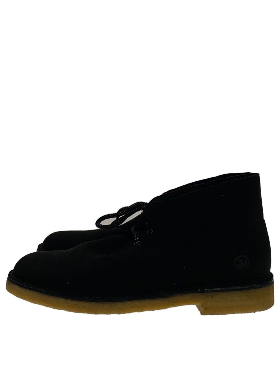 【中古】Clarks◆チャッカブーツ/26.5珊/BLK/スウェード【シューズ】