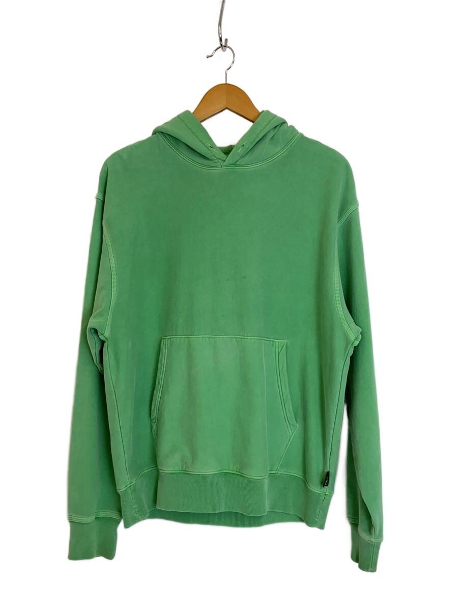 【中古】STUSSY◆PIGMENT DYED FLEECE HOODIE/パーカー/M/コットン/GRN/118509【メンズウェア】|2nd STREET 店