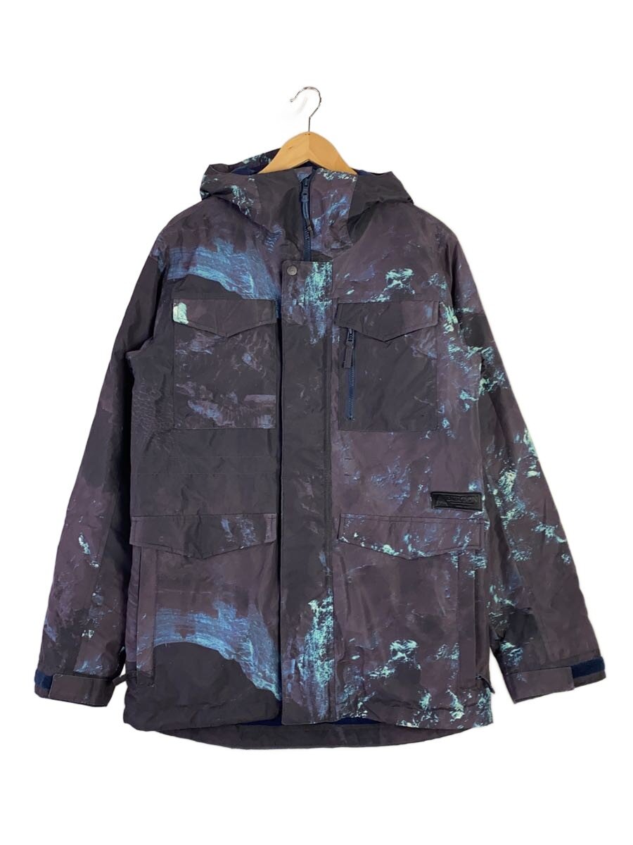 【中古】BURTON◆ウェアー/M/130651/MB COVERT JK/チャック構成要素打ちこわれる有//【運動競技】