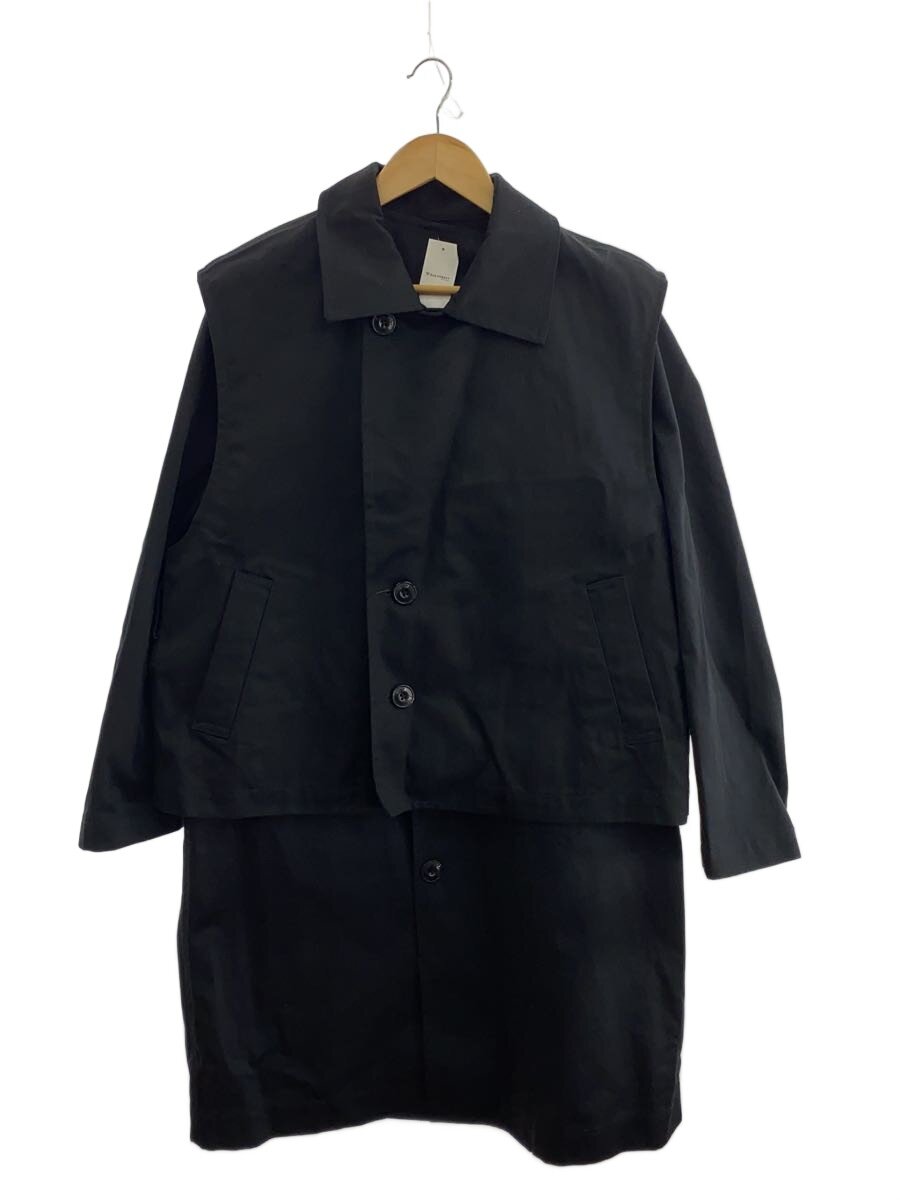 【中古】Toironier◆Layered Trench Coat/1/ポリエステル/BLK/223M10TN01//【メンズウェア】|2nd STREET 店
