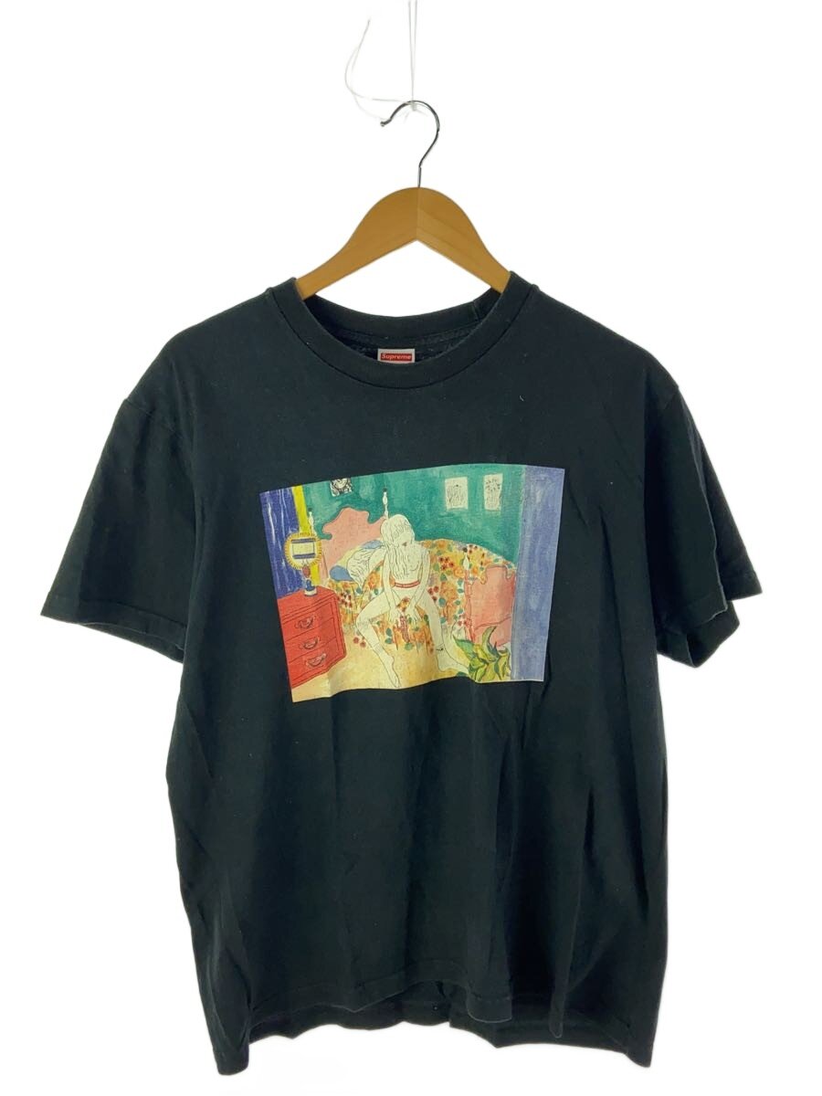 【中古】Supreme◆プルオーバー/M/綿織物/BLK【メンズウェア】
